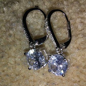 15K silver stirling earrings